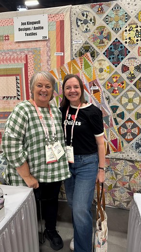 2.9K views · 120 reactions | QuiltCon 2025 recap part 2: Vendors and Quilters. SO many inspiring people and quilts.  Thank you so much @themqg for putting on such a great event! | Diary of a Quilter | Facebook