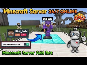How to Make 24/7 Online Bot For aternos Server || Easy add Bot in SMP || 100% Warking 😱😯