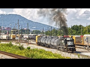 Norfolk Southern Switching DeButts Yard - Chattanooga, TN 8-14-22