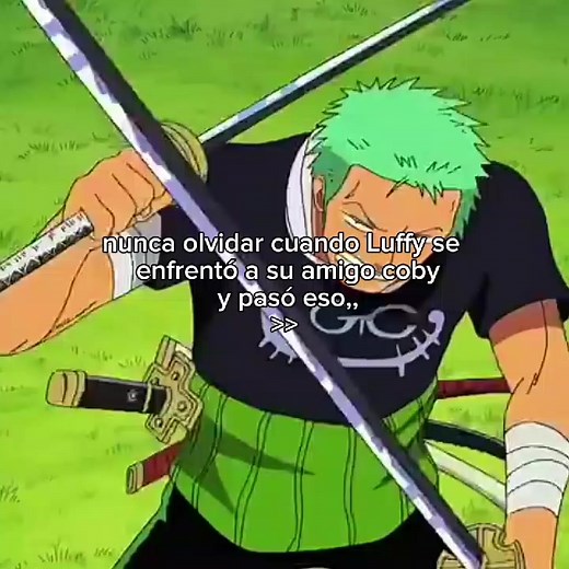 Luffy se enfrenta a Coby: Un combate inesperado