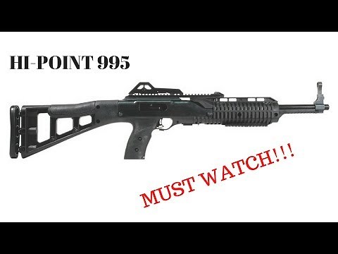 Hi-point 9mm/ 995TS carbine: how to DISASSEMBLE/ FIELD STRIP the RIGHT way