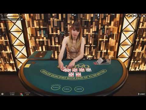 £500 Vs Evolution Live Dealer Casino Holdem