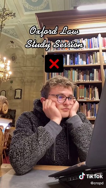 A Day in the Life of an Oxford Student: Library Study Session