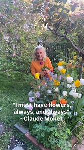 10K views · 512 reactions | My favourite quote: ‘I must have flowers, always, and always.’ ~Claude Monet. I had to make it come real His garden is an inspiration. | petrinablooms | Facebook