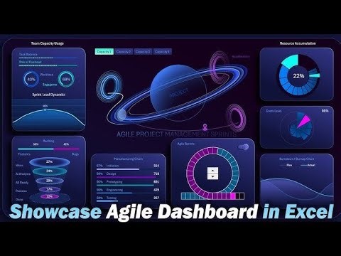 Concept Agile dashboard design in Excel