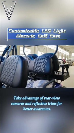 How to drive an electric golf cart safely at night? #golfcart #electricgolfcart