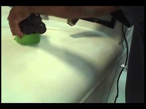 Bending Fiberglass with Heat 3 (raw video)