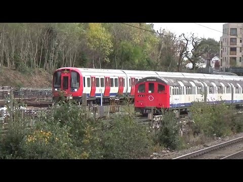 London Underground 2025-Ealing Broadway, Stratford & Snaresbrook with S & 1992 Stock+1962 RAT Train