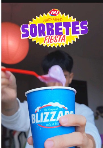 OG Pinoy ice cream meets OG indulgence 🍦✨ DQ Sorbetes is here to make every bite extra sarap! 🤍 #DQSorbetesFiesta #DQBlizzardOfTheMonth #DairyQueenPH #HappyTastesGood @Dairy Queen Philippines