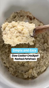 Homemade Mashed Potatoes are simple to make when you use a slow cooker. Toss the ingredients in the Crockpot and let it go to work. | Stay Snatched - Easy and Indulging Recipes