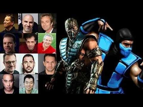 Video Game Voice Comparison- Sub-Zero (Mortal Kombat)
