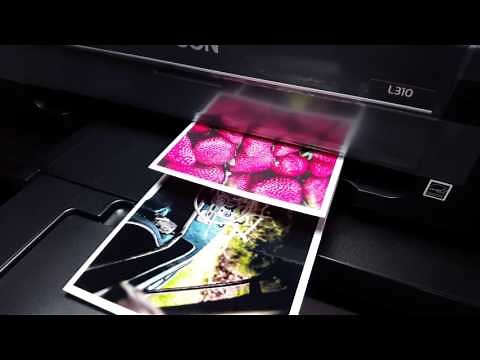 EPSON L310 test print 4K