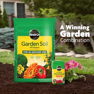 Let us help you get more out of your garden this year. With the right combination of soil and plant food, it’s easy to grow your plants bigger and more beautiful!* | Miracle-Gro