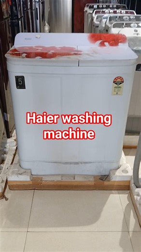 HAIER WASHING MACHINE SEMI AUTOMATIC 8.5 KG 2026 #shorts #trending #washingmachine #shortvideo