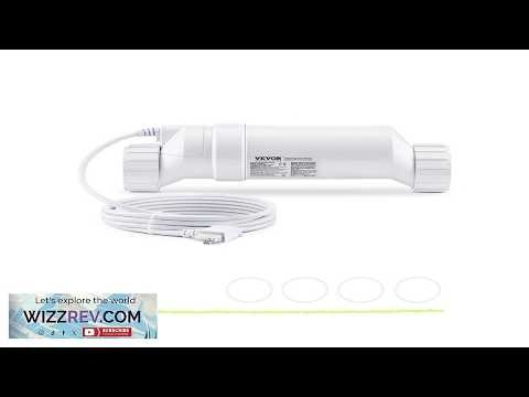 VEVOR Salt Pool Chlorinator Cells for clear & shiny pools.