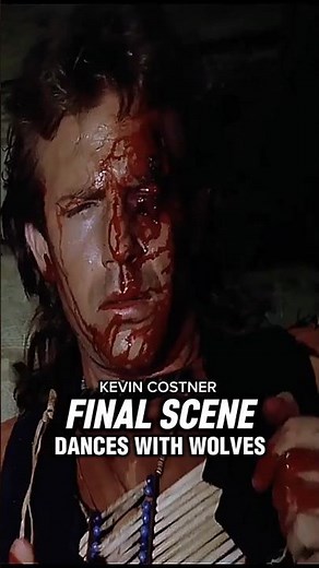 DANCES WITH WOLVES FINAL SCENE #kevincostner #classicmovies #americanhistory