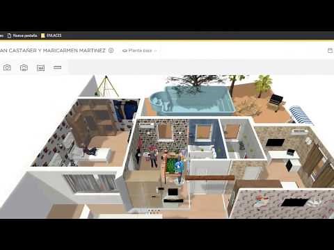SIMULACIÓN 3D REFORMA HOMEBYME.