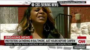 'Mother-of-the-year' goes viral after Baltimore riots