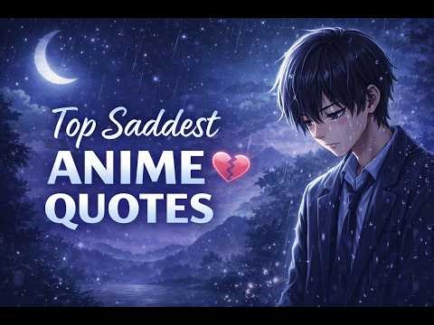 Best and Saddest Quotes by Anime | Literally Hit