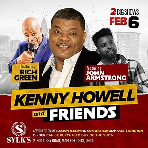 Comedy with Kenny Howell and Friends | SYLKS, Maple Heights, OH | February 6, 2022