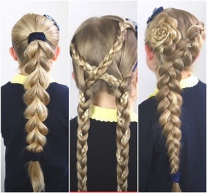 1.8M views · 31K reactions | 3 Easy Back To School Styles  | Sweethearts Hair | Facebook