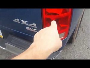 Dodge Ram Pickup Tail Light Bulb Replacement