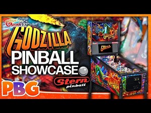 GODZILLA pinball showcase! Premium vs. Pro ! STERN PINBALL Papa Brad's Gaming