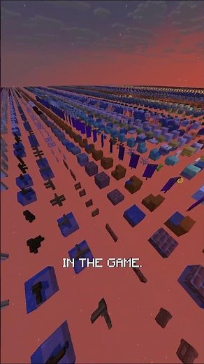 The SECRET World Mode in Minecraft (Debug World)