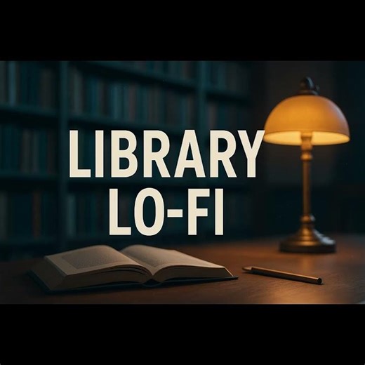 🎧【學習專注系列】🎼圖書館 Lo-fi：像坐進最安靜那一排 Library Lo-Fi: Like Sitting in the Quietest Row #放鬆音樂 #引導放鬆 #自然音樂