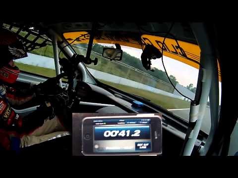 VBox Sport 20Hz GPS logger sync with iPhone for Predictive Lap Time