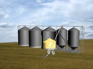 Video Illustrating Fast In Fast Out Grain Auger with a Grain Pump