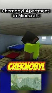 Chernobyl Apartments… in Minecraft?! #minecraft #chernobyl #memes