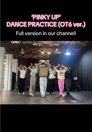 Katseye 'PINKY UP' Dance Practice (OT6 ver.)