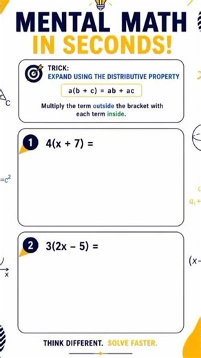Most Students Get This Algebra Expansion Wrong! #Algebra #DistributiveProperty #MathHelp