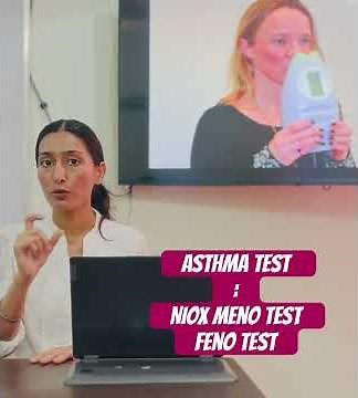 Diagnostic test for asthma | niox mino test also known as FeNO test