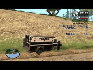 GTA San Andreas Vigilante Mission - using an Enforcer