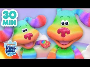 30 MINUTI di canzoni e avventure con Cucciola Arcobaleno 🌈 | Blue's Clues & You!