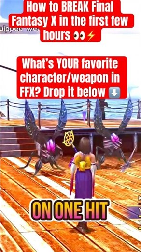 How to Break Final Fantasy X Early (Overpowered Fast) #ffx