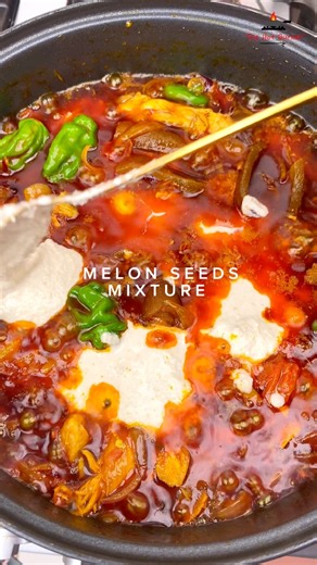 This is how I prepare my kontomire and agushi stew with Kivo Products hot pepper powder #ghana #nigeria #agushie #stew | The Hot Burner