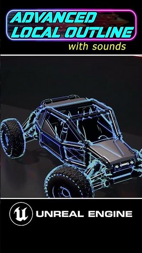 14 Advanced Local Outline Static Skeletal Mesh in Unreal Engine #niagara #ue5 #unrealengine.mp4