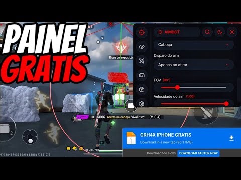 🔥PAINEL FFH4X XIT AIMBOT 🔥ATUALIZADO 2026 🎁GRÁTIS ✅ ANDROID e IOS! IPA ANT-BAN 🍓 MOD MENU!🎯