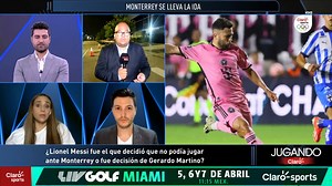 901K views · 5.7K reactions | ¡TERMINÓ MUY MOLESTO! Messi se encara con el Tano Ortiz y el árbitro tras la derrota del Inter Miami ante Rayados en la #ConcacafChampionsCup https://www.clarosports.com/futbol/concachampions/termino-caliente-messi-se-encara-con-tano-ortiz-y-el-arbitro-tras-la-derrota-del-inter-miami-ante-rayados/ | Claro Sports | Facebook