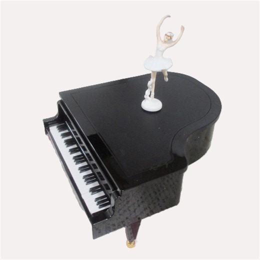 Vintage Wonderland Piano Ballerina Music Box: Classical Tunes, Moving Keys - Etsy