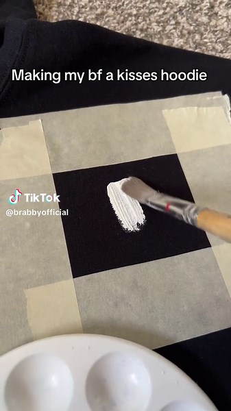 This is your sign to make one, its now his favorite hoodie ❤️❤️ #valentinesday #iloveyou #coupletok #bf #dating #trending #highschoolsweethearts #