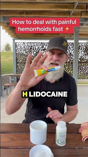 How to deal with painful hemorrhoids fast and effectively! 🍑⚡️