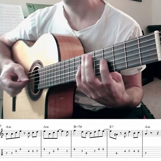 Guitar Lesson - Cuban Montuno #1 (w/ TABs)