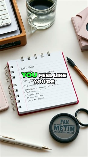 Stop Racing Thoughts! Simple Night Routine for Anxiety #shorts