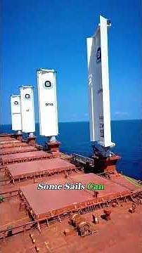 This Ship Uses WIND Instead of Fuel 😳