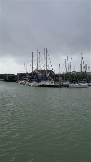 Littlehampton harbour #nature #relaxing #summer #life #seaside #river #greyskies #storm #rain