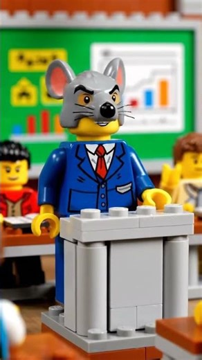 Lego Master Splinter is working as a Teacher